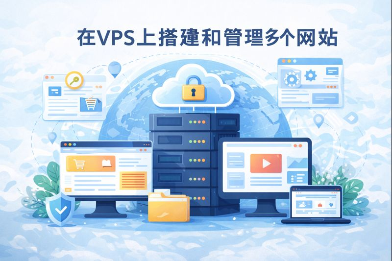如何在VPS上搭建和管理多个网站？